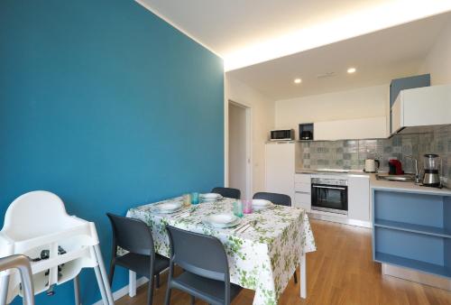 Dapur atau dapur kecil di Casa Mia Lake Como