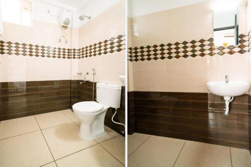 Koupelna v ubytování Flamingo Suites