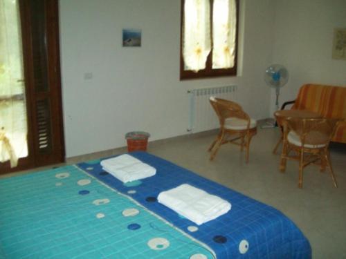 Letto o letti in una camera di B&B La Posada Stintino