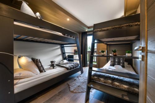 Un ou plusieurs lits superposés dans un hébergement de l'établissement Keystone Lodge by Alpine Residences
