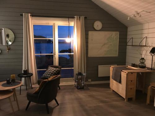 Χώρος καθιστικού στο Lofoten Havfiske
