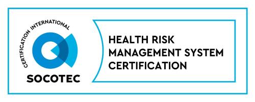 a logo for a healthcare risk management system at Best Western Plus Paris Velizy in Vélizy-Villacoublay
