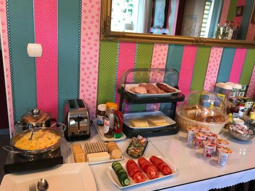 Mad på bed and breakfast-stedet eller i nærheden