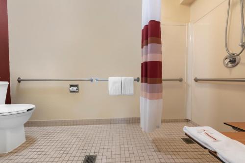 Bilik mandi di Red Roof Inn Lafayette - Purdue University