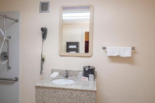 Ένα μπάνιο στο Red Roof Inn Walterboro