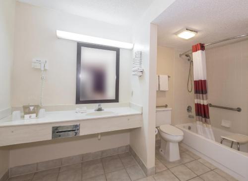 Bilik mandi di Red Roof Inn Acworth - Emerson - LakePoint South