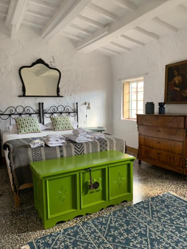 Ένα ή περισσότερα κρεβάτια σε δωμάτιο στο Sant Roc