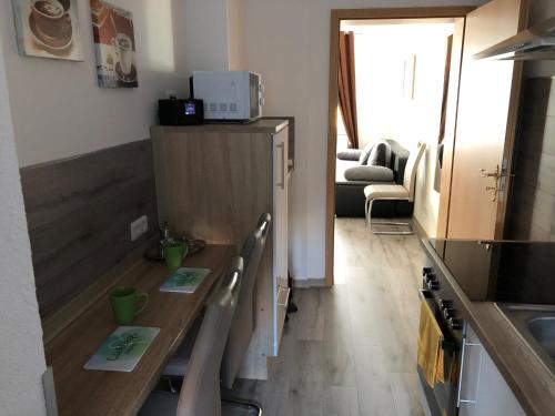 Η κουζίνα ή μικρή κουζίνα στο Appartements Nordhausen