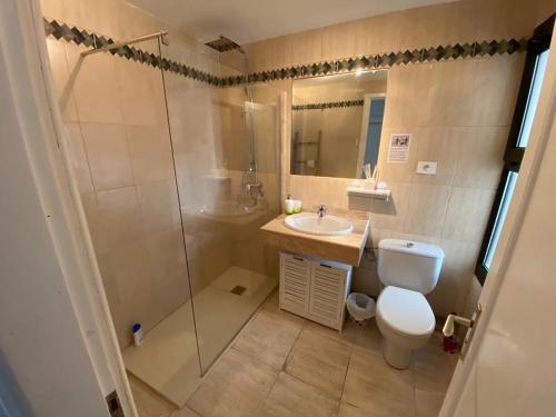 Koupelna v ubytování Casa RUBIS Lanzarote