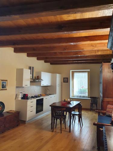 Kuchyň nebo kuchyňský kout v ubytování Residenza Tre Corone