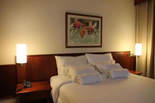 Cama o camas de una habitación en Sorocaba Park Hotel by Atlantica