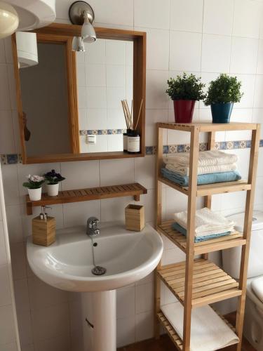 Koupelna v ubytování Apartamento Ocuri
