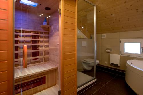 Koupelna v ubytování Luxury Chalet Kreischberg 11a