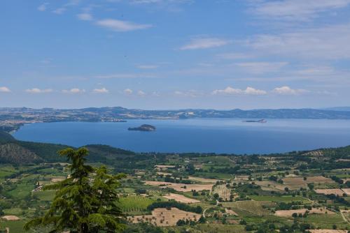 a view of a large body of water at Alloggio Turistico Centro Storico Malatesta in Montefiascone