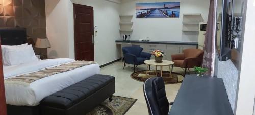 Zona de estar de Lantana Hotel