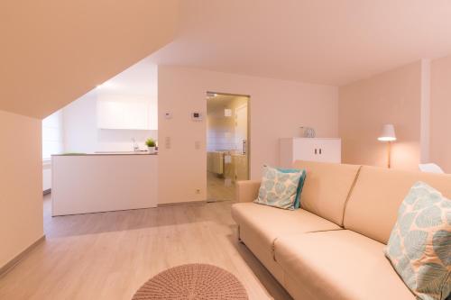 Ruang duduk di Hotel Atlanta Knokke