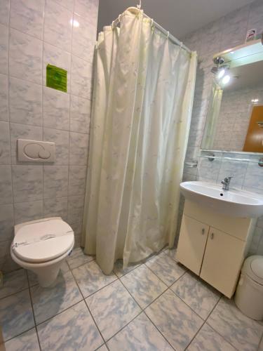 Koupelna v ubytování Excelentza & Social Lounge