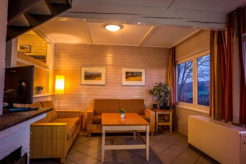 Lounge nebo bar v ubytování Seepark Kirchheim Haus Mathilde