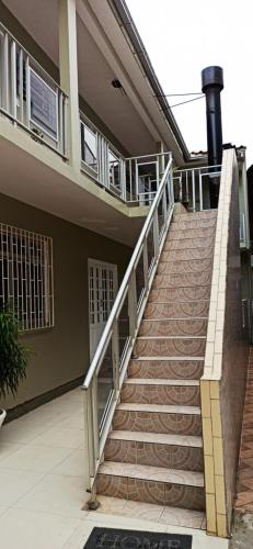Balkon atau teras di Pousada Almeida