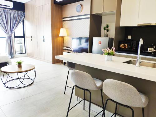 Köök või kööginurk majutusasutuses Bell Suites by Salaam Suites, Sepang