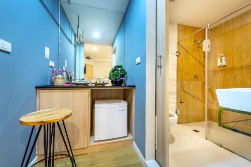 Ванна кімната в Tori Prestige Bangkok Hotel