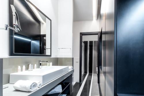 Koupelna v ubytování V-Accommodation IV Fontane
