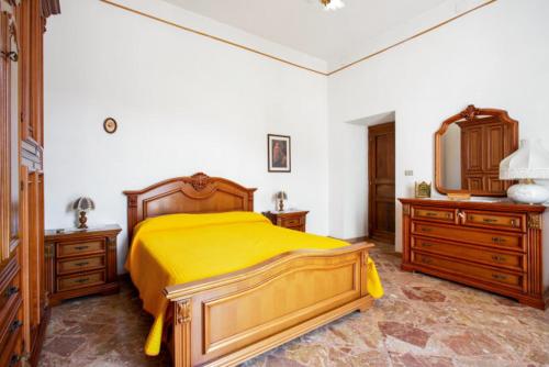 Katil atau katil-katil dalam bilik di Casa Vacanze Casa Ida