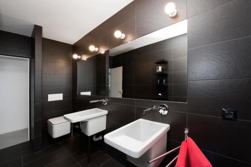 Kúpeľňa v ubytovaní Casa pequena