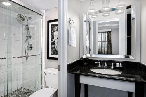 Ванна кімната в Hotel Indigo Dallas Downtown, an IHG Hotel