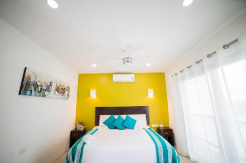 Katil atau katil-katil dalam bilik di Asilé Hotel Boutique