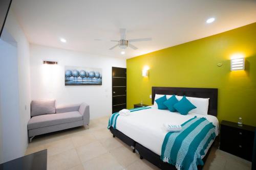 Katil atau katil-katil dalam bilik di Asilé Hotel Boutique