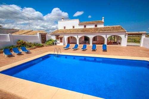 Bazén v ubytování Finca Pere - panoramic hillside holiday house in Benissa nebo v jeho okolí