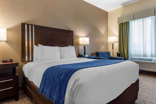 Postel nebo postele na pokoji v ubytování Comfort Inn & Suites Butler