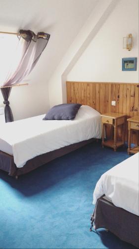Un ou plusieurs lits dans un hébergement de l'établissement La Ferme de la Maugerie