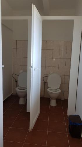 Koupelna v ubytování Wodolenka