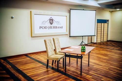 Konferenční prostory v ubytování Pod Herbami