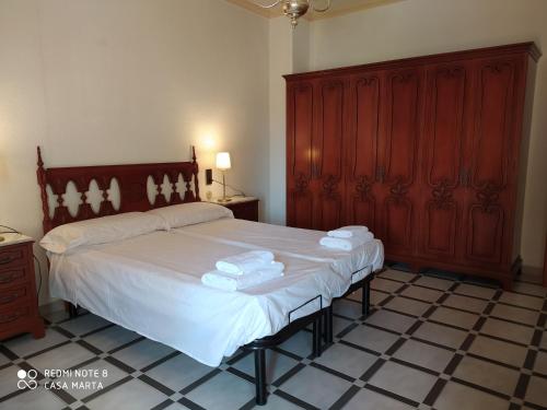 Katil atau katil-katil dalam bilik di Casa MarTa