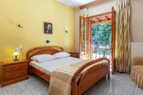 Letto o letti in una camera di San Giorgio Villa