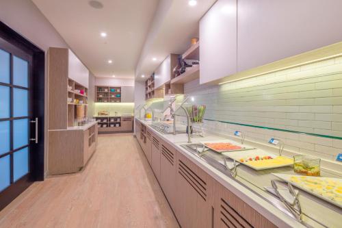 Køkken eller tekøkken på Hyatt House Mexico City Santa Fe