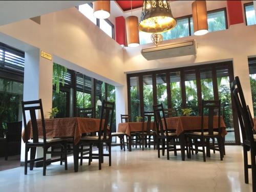 Zona de estar de Siam Piman Hotel