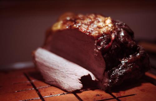 a chocolate cake sitting on top of a cooling rack at The George Carvery & Hotel in Ripon