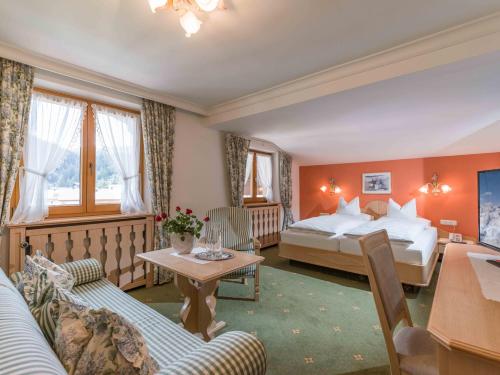 Postel nebo postele na pokoji v ubytování Hotel Antonius