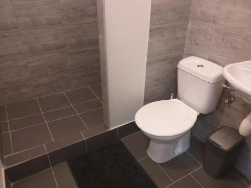 
Koupelna v ubytování Infinity
