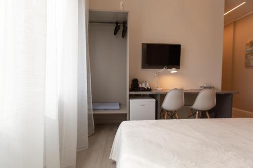 Ένα ή περισσότερα κρεβάτια σε δωμάτιο στο Relax nel Verde