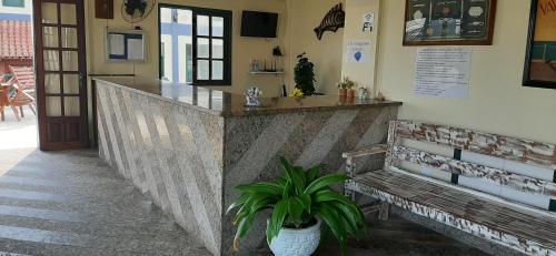 Khu vực sảnh/lễ tân tại Lindo Flat em frente a Praia do Peró - Cabo Frio