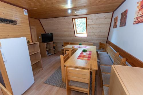 Kuchyň nebo kuchyňský kout v ubytování Horsky dom