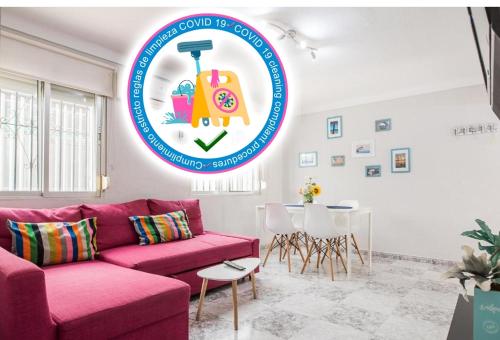 MalagaOnBeach 2 - Two bedrooms - up to 3 people - 80 meters beach