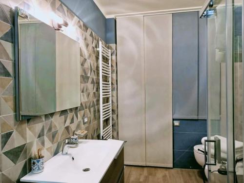Kúpeľňa v ubytovaní B&b La Rocca