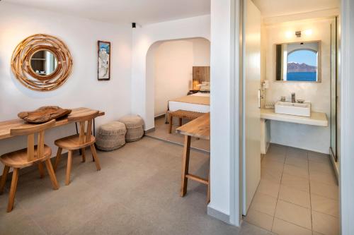 Posezení v ubytování Kokkinos Villas