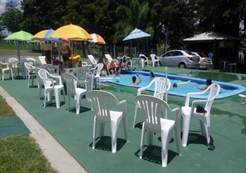 La Campaña 내부 또는 인근 수영장